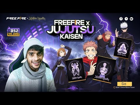 JUJUTSU KAISEN NEW UPDATE ☠️ Free Fire MaX