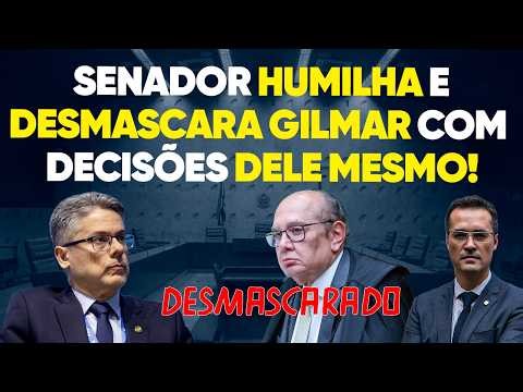 Senador HUMILHA e DESMASCARA Gilmar com decisões dele MESMO!