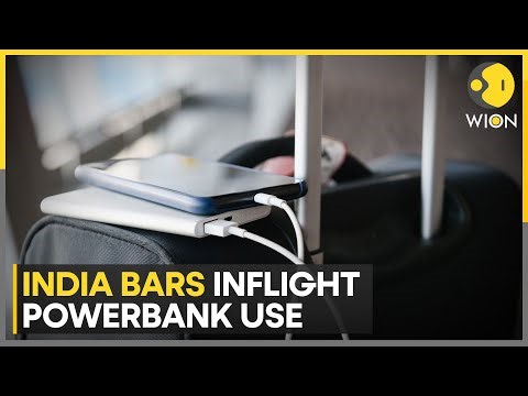 DGCA Bans Charging Devices Mid-Flight; Fires Sparked By Lithium batteries Spark Ban| WION News