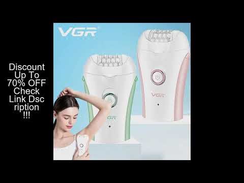 VGR 705 Epilator Professional Epilator Hair Remover Rechargeable Hair Remover Women Hair Remover Por