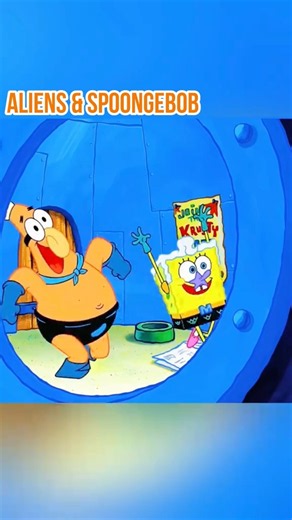 Squidward Tackled ALIEN INVADERS And Stole Their Ship #spongebob