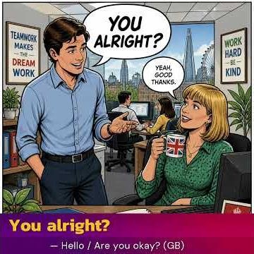 🗣️ *You alright? 👋😊 | Native Spoken English Expression 2/500 🇺🇸✨* #englishfluency #spokenenglish