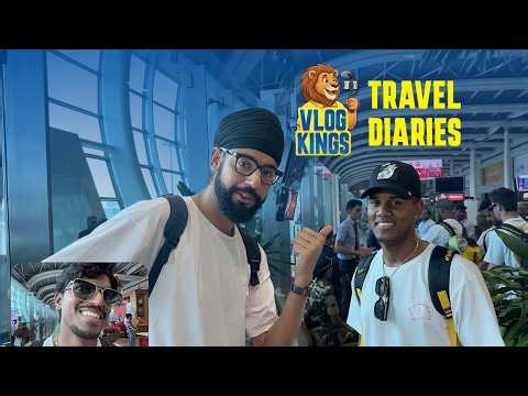 Lions Travel Diaries: Hyderabad → Mumbai → Chennai | Vlog Kings | CSK