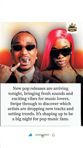 🔥New Pop Music Dropping Tonight – Don’t Miss These Releases#popmusic #news #shorts