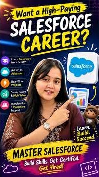Start Your Salesforce Journey in 60 Seconds | Salesforce Career Roadmap for Beginners