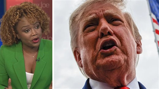 'Tired of the Trump show': Karine Jean-Pierre says voters are 'turning their backs' on Trump
