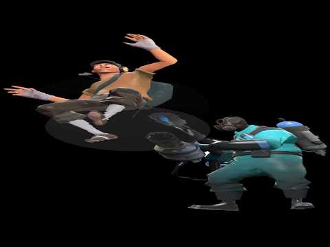 The compression blast, also known as air blast or airblast, is the alternate fire for all of the Pyr