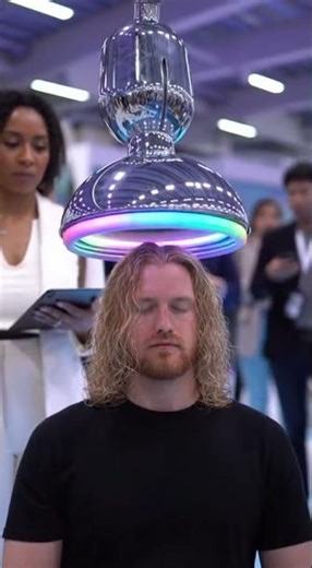 This Dubai AI Salon Robot Is FROM THE FUTURE Changing Haircuts Forever #AI #Dubai #Salon