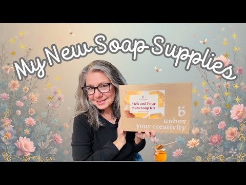 Unboxing Bramble Berry’s MP Bee Soap Kit | My Soap Supplies As A New MP Soap Maker