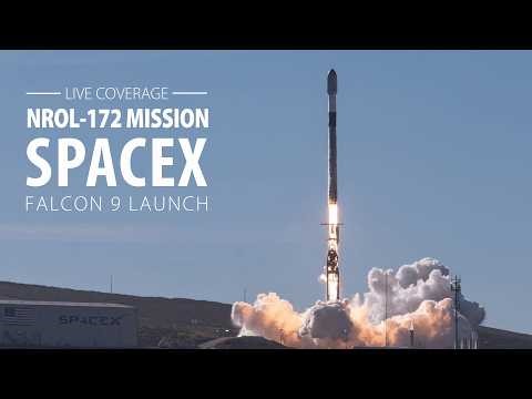 Live: SpaceX Falcon 9 rocket launches from California on a mission for U.S. spy satellite agency