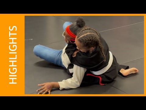 Girl vs Girl Youth MMA Sparring 