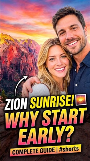 Zion National Park at Sunrise 🌄 Why You Should Start Early | Zion Guide
