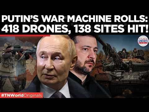 DONETSK FRONT EXPLODES: Russia Hits 138 Targets, Eastern Ukraine Front Collapsing? | Times Now World
