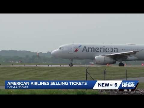 American Airlines tickets on sale for Naples-to-Charlotte flights pending approval
