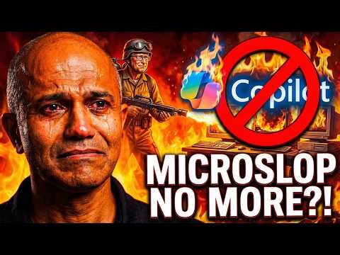 Microslop IMPLODES! Copilot 365 Rollout Paused Indefinitely Microsoft Says?!