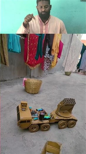 Hyper Missile Cheat Tank Air defence model with Arduino #Arduino