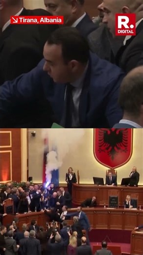 Opposition Sparks Chaos Over Corruption Allegations in Albanian Parliament