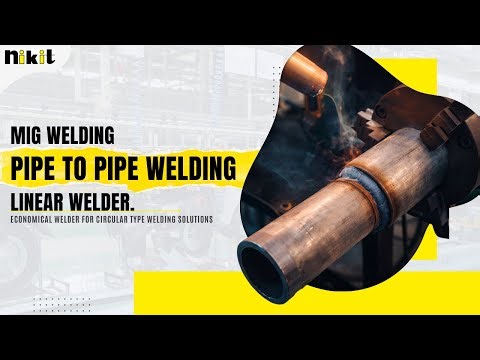 Precision MIG Pipe Welding Automated Circular Welder for Perfect Joints Made in India Tech #welding