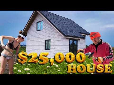 $25,000 DIY House Build What 4 Years of Hard Work Looks Like