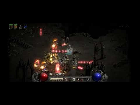 Diablo 2 Resurrected HARDCORE Necromancer Gameplay part 11 - Ultrawide 4K 60FPS No commentary
