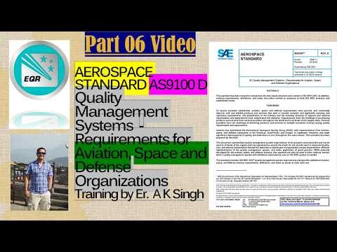 AS9100D Training Part 6 | Clause 8.2 - 8.3.4.1 I Aviation-Space-Defence Discipline QMS