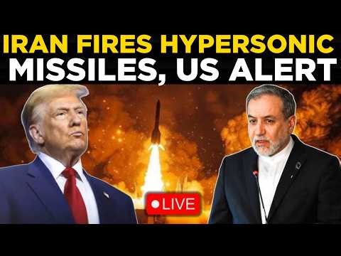 WORLD NEWS LIVE: US Forces Brace As Iran Fires Hypersonic Missiles | Breaking News | US-Iran War