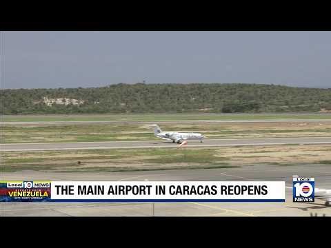 Travel resumes at main airport in Venezuela following devastating earthquakes