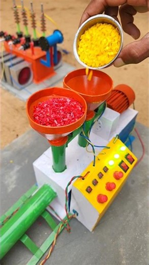 DIY PVC Pipe Extrusion Machine | PVC Pipe Manufacturing Plant #PVCPipe #Extrusion #scienceproject