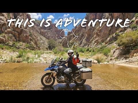 Riding ALL of SOUTH AFRICA on a Motorcycle - FULL Movie