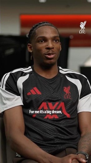 Jeremy’s first words to the Liverpool fans…