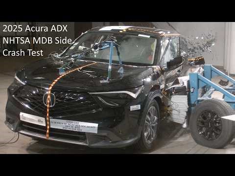 2025-2027 Acura ADX NHTSA MDB Side Crash Test