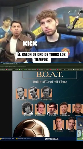 Davooxeneize: ¿Quién es el Balón de Oro de Todos los Tiempos?