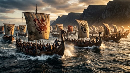 The Viking Kingdom of Dublin, Olaf the White, Ivar the Boneless, and the sea kings who conquered the Irish Sea