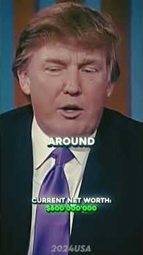 Donald Trump’s Net Worth Will SHOCK You! 💰🇺🇸 #shorts #politics #america