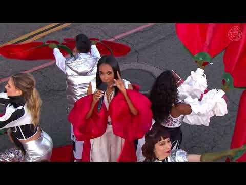 LIVE David Archuleta, Michelle Williams open the Rose Parade [FULL PERFORMANCE]