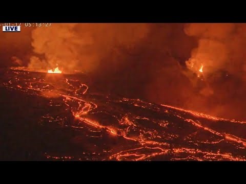 Hawaii's Kilauea volcano is erupting once again