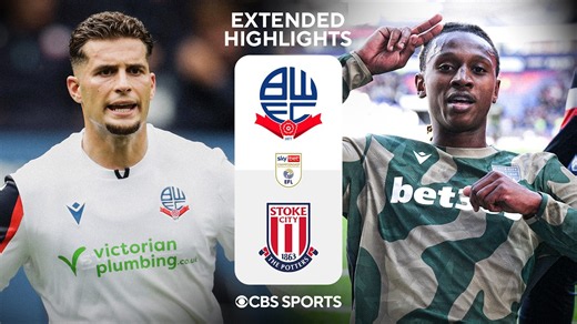 Bolton vs. Stoke City: Extended Highlights | EFL Championship | CBS Sports