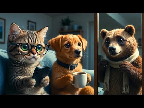 Animals Acting Like Humans 🐾 Hyper Realistic Cinematic Daily Life 8K