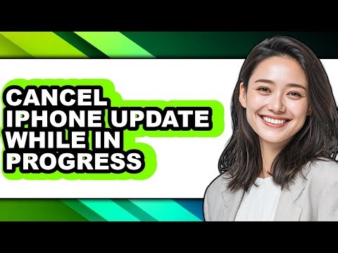 How to Cancel Iphone Update While in Progress - Step by Step