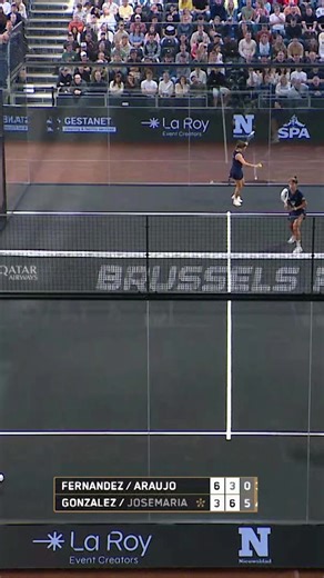 The perfect match point doesn't exi... 🍍💥 #PremierPadel #BrusselsPremierPadelP2