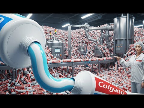 How Colgate Makes Your Toothpaste: Factory Secrets Revealed