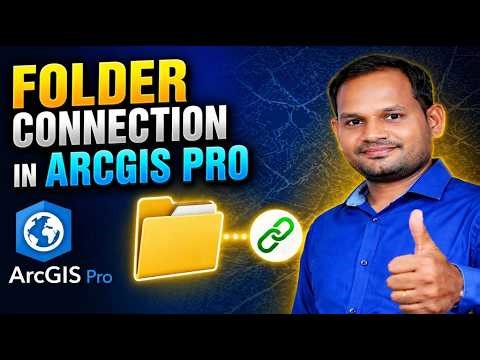 Add a folder connection in ArcGIS Pro step by step in this easy tutorial