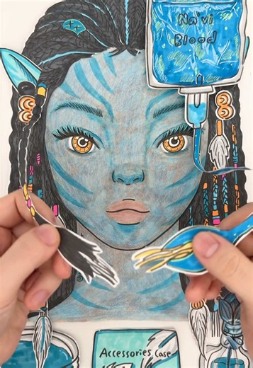 Avatar Makeup Transformation and Skincare Routine