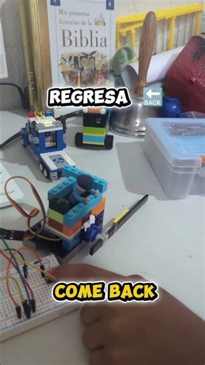 Botón + Servo + Código 🤖 Arduino explicado rápido #arduino #elegoo #mblock