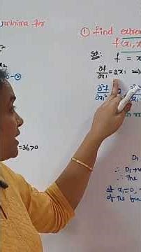 Multivariable Unconstrained Optimization Without Constraints Most Importan 003