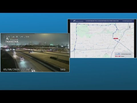 I-69 southbound closed near downtown for bridge demolition