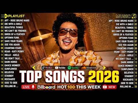 Bruno Mars, Rihanna, The Weeknd, Ed Sheeran, Adele, Dua Lipa, Maroon 5 🍁 Billboard Top 50 This Week
