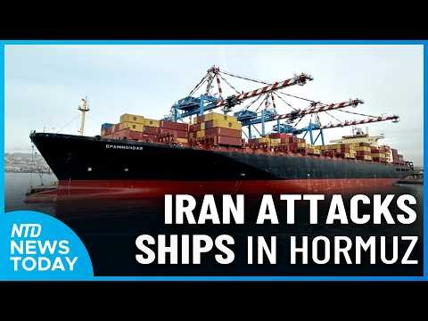 Iran Attacks Ships in Strait of Hormuz; Georgia Rep. David Scott Dies | NTD News Today April 22