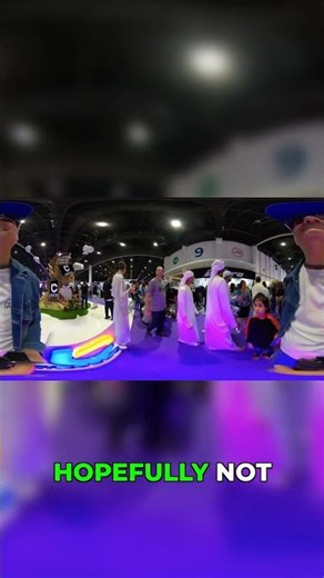 Never Seen Comic Con Abu Dhabi Like This 360° #vr #immersive #shorts