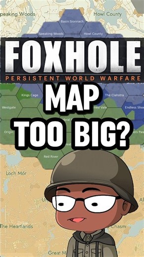 Does Foxhole have a Map Problem #foxhole #gaming
